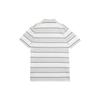 Nike Striped Print Slim Fit Pullover Polo Shirt Men Tops Gray DH0901-025