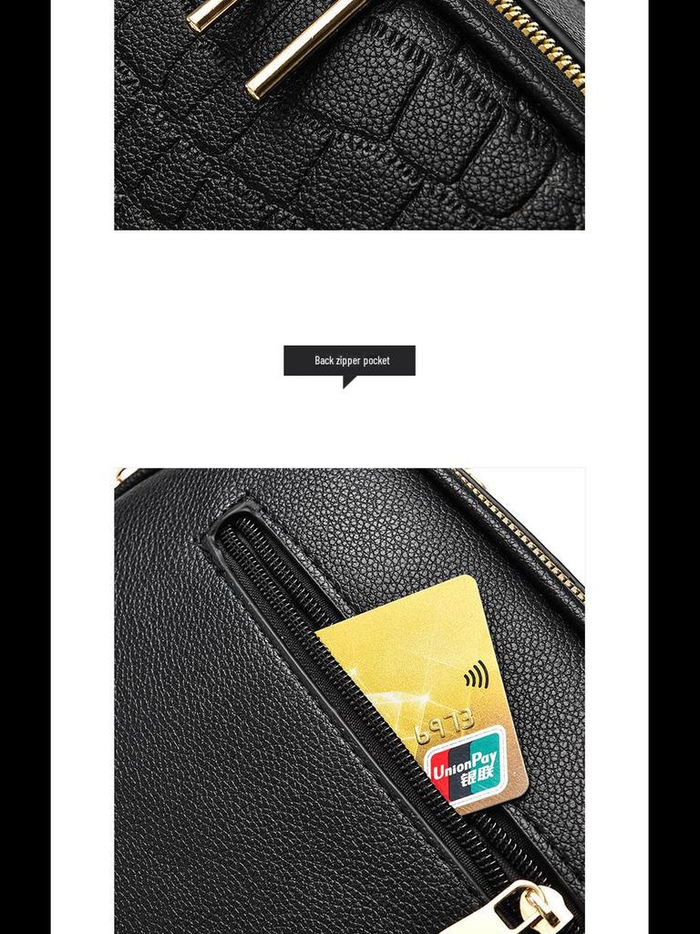 2024 Sommer Plaid Fashion Handtasche: Stilvolle quadratische Schulter- und Umhängetasche für Damen.