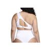 Nike X Jacquemus Co-Branded SS24 Solid Color Stretch Cut-Out Jumpsuit Women Jumpsuit White FJ3284-100