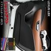 Lexus LBX Door Trim Guards Black Kick Designed and Sewn in Protective Console LEXUS S YOURS, (4 Pieces) [Fabric Type Leather-Like] [Thread Color