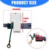 Easy Snap On Washing Machine Switches Component for Most Brands High Quality Plastic Material Energy Efficient 8318084