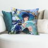 Game GGenshin Impact Wanderer Pillow Cases for Bedroom Living Room Sofa Home Decor Polyester Cushion Cover with Zipper