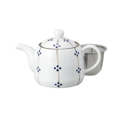 Tokusa Marumon Blue DB Porcelain Teapot 380ml Direct from Japan