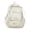 Zaino da Donna con Stampa Stelle e Luna – Carino Design Cosmico Borsa da Scuola con Tasche Multiple e Spallacci Regolabili – Perfetto per l'Uso Quotidiano