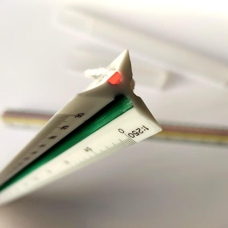 Multifunctional Triangular Scale Ruler Set (5-Pack)