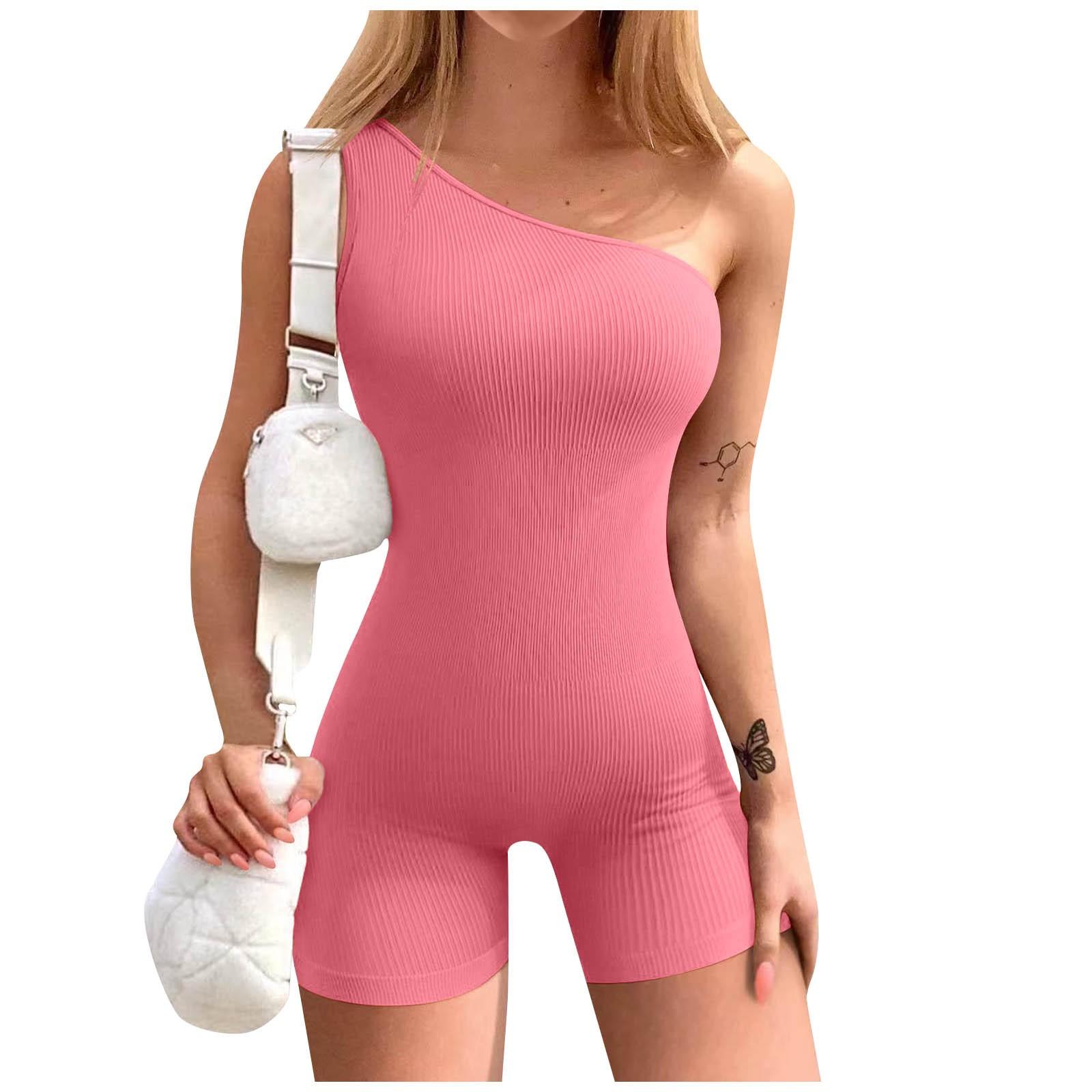 Женские однотонные спортивные леггинсы для йоги с открытыми плечами — фото 8