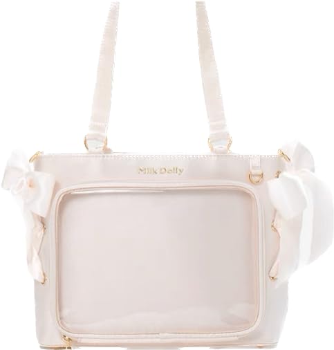 

Атласна сумка Ita з бічною стрічкою Fuyuneko Floating Cat MILK DOLLY Milk Dolly China Itaba Oshikatsu Glossy Light Satin Pink [FUYUUNEKO] [Продукт] рожевий