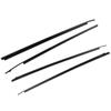 4Pcs Car Window Glasses Sealing Strip Decorative Seals Car Accessories Fit For Toyota Sequoia 2008-2020 For Honda City 2009-2014