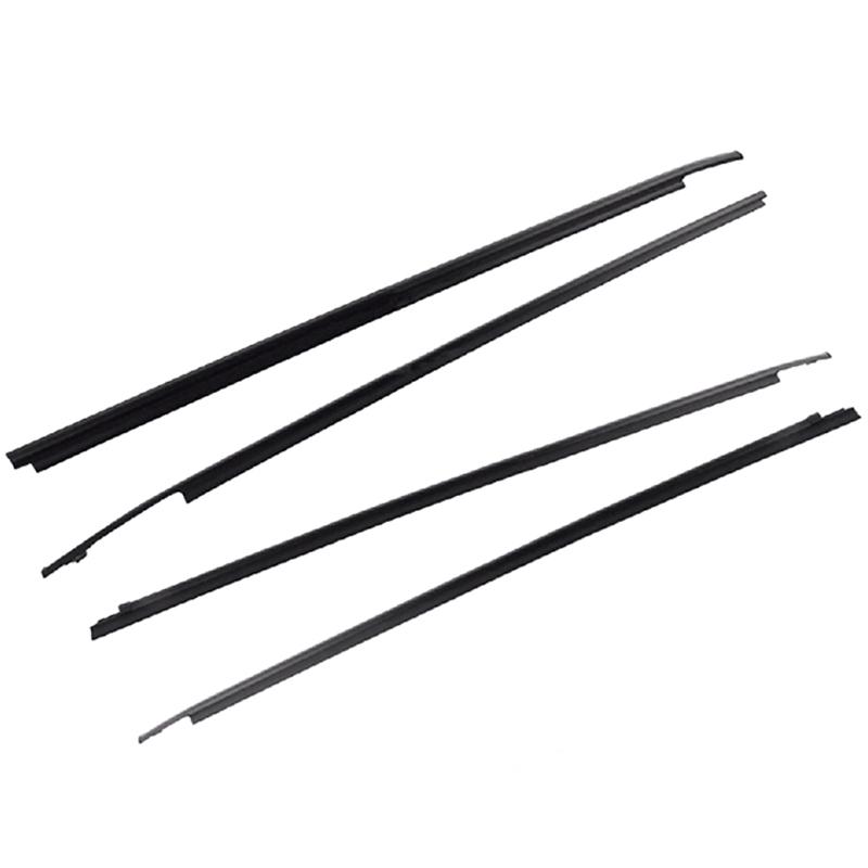 4Pcs Car Window Glasses Sealing Strip Decorative Seals Car Accessories Fit For Toyota Sequoia 2008-2020 For Honda City 2009-2014