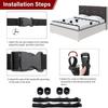 Bed Restraint Set Couple Sex Toys Bondage Handcuff Kit Adult Game Tool 18+ Erotic Tie Downs Arm Ankle Sextoy