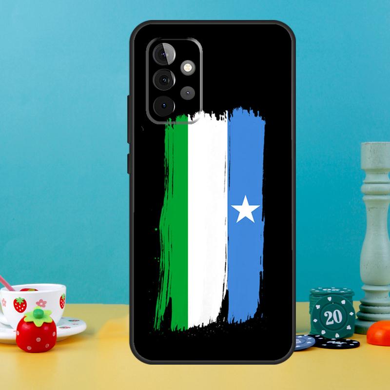 Puntland State Somali Flag Case For Samsung Galaxy A35 A26 A16 A05 A55 A15 A32 A12 A22 A52 A54 A34 A14 A56 A36 A13 A53