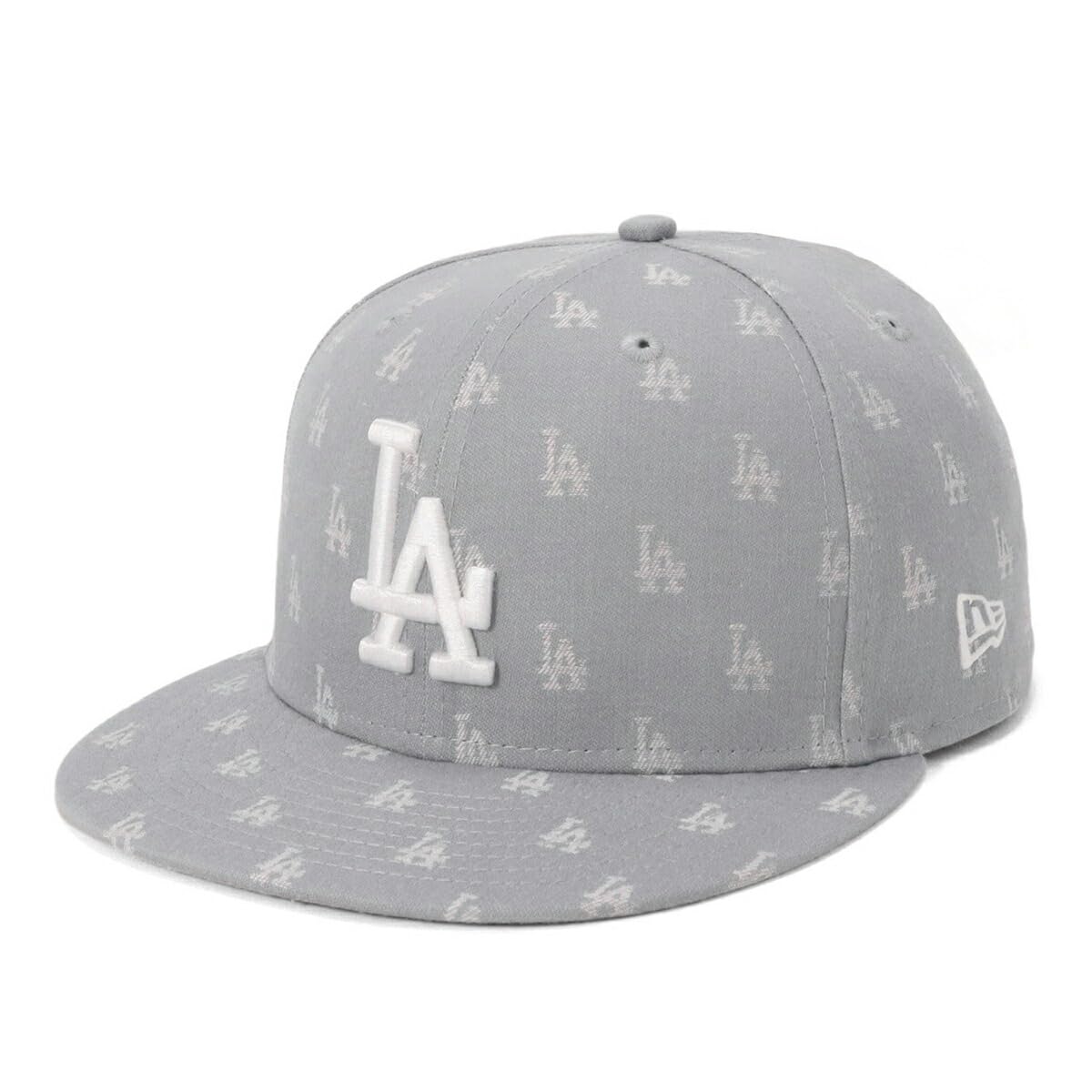 

[New Era] Cap 59FIFTY MLB Monogram Jacquard LA GrayWhite 7 14 5950 MLB JAQ LOSDOD GRY SWHI 14388854 NER36C6673