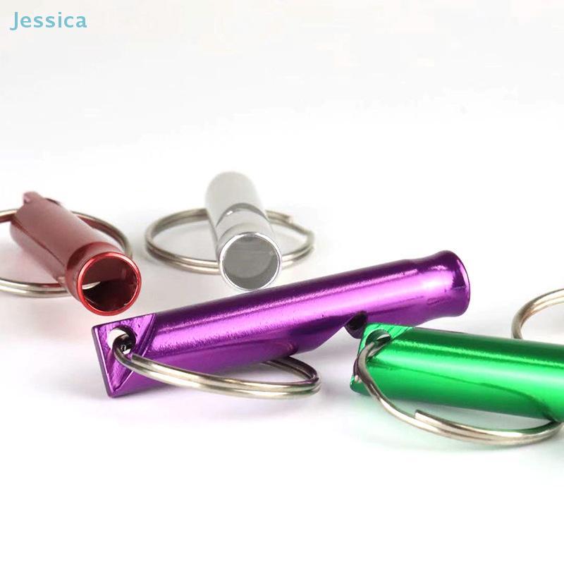 Aluminum Alloy Survival Whistle, Training Whistle Emergency Tool For Hiking/Camping/Mountaineering