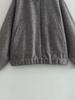 Spring 2023 Women's Casual Loose Workwear Bomber Jacket with Stand Collar Y2K Style