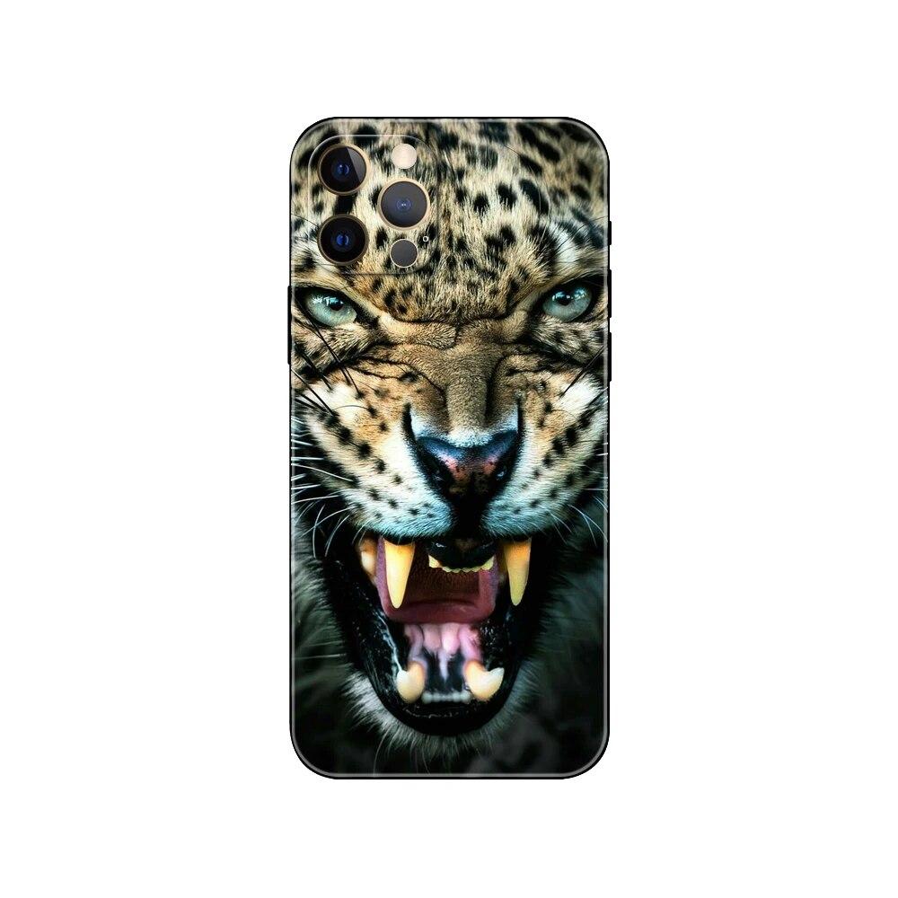 Tier Tiger Handyhülle für iPhone Samsung Galaxy Redmi Xiaomi Oppo OnePlus Note SA 7 8 9 10 11 12 13 14 20 21 22 23 53 54 Pro Max Ultra TPU Soft