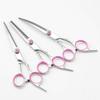 Professional Dog Grooming Trim Down Curved Stainless Steel Dog Haircut Trim Tools Round Tips Safety Pet Precision Trimming