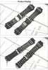 Resin Watchband Fit For Casio GW9400 G-9300 Replacement Black Sports Waterproof Strap GW 9400 Steel Bezel Accessories