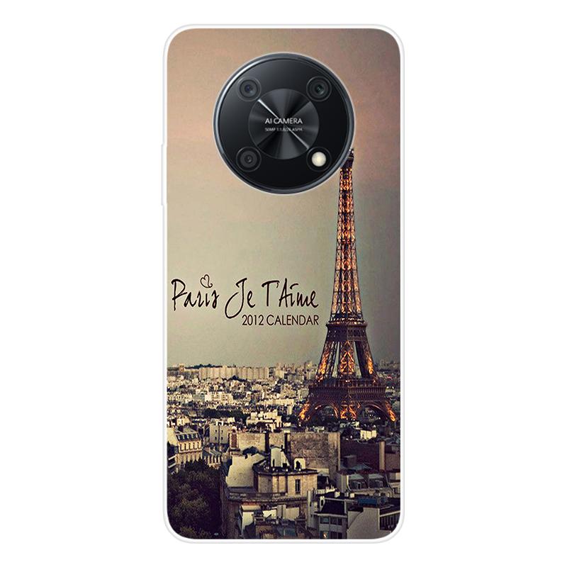 For Huawei nova Y90 Y 90 novaY90 Case Soft Silicone Back Cover Cartoon Phone Case Diversification