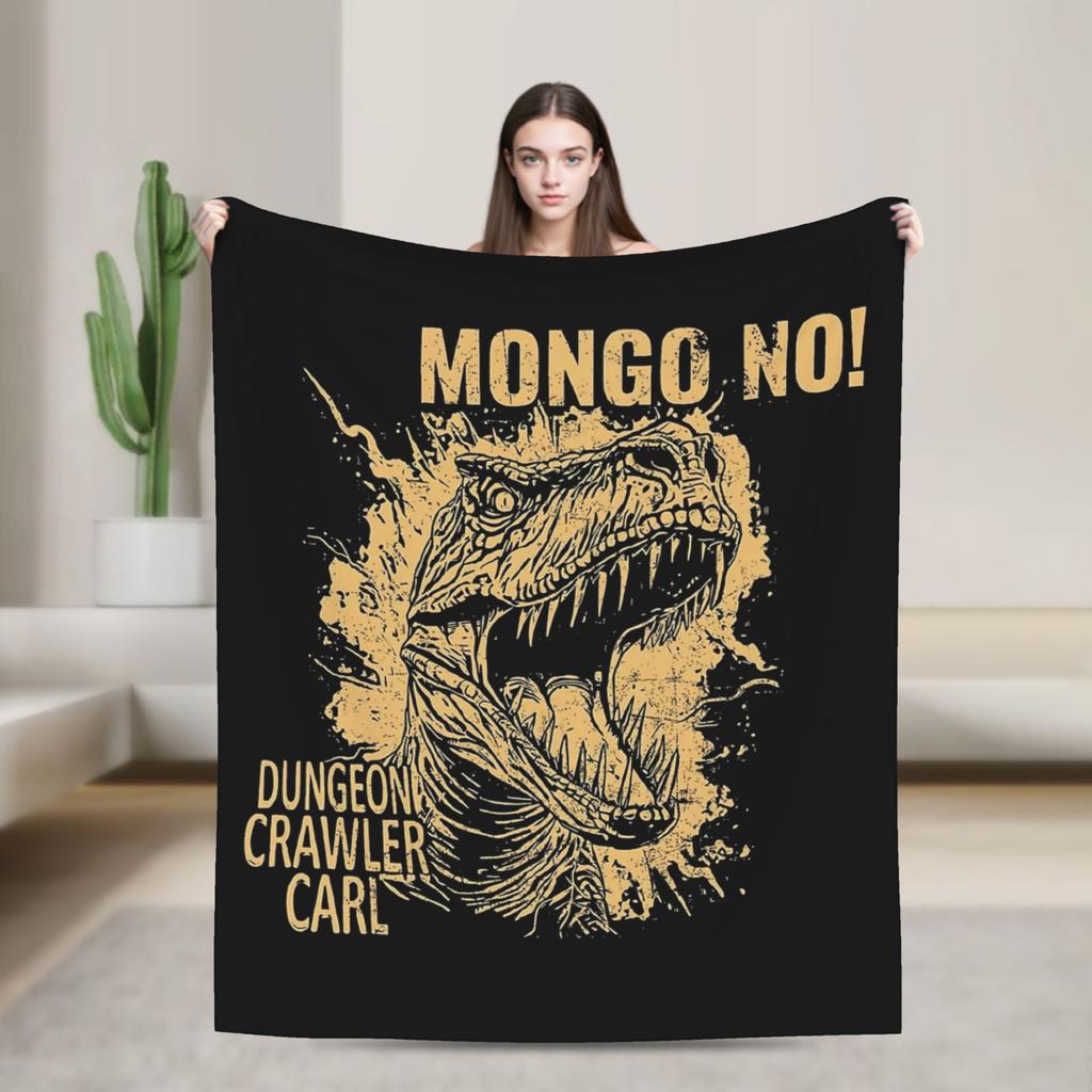 I Am Yelling Carl Funny Donut Cat Blanket Velvet Dungeon Crawler Carls Breathable Warm Throw Blanket for Home Outdoor Quilt