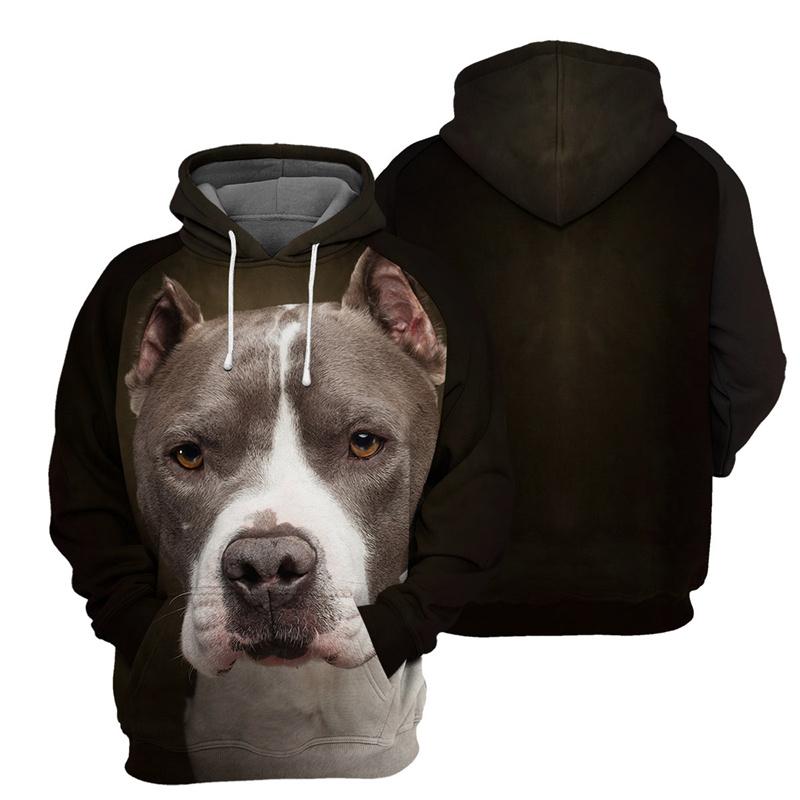 Animal Doberman Puppdog 3D Print Hoodie Men Oversized Long Sleeve Pullovers Bullhead Terrier Corgi Pets Dog Graphic Hoodies Tops