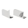 2pcs/set Metal Seam Guide for Industrial Overlock Sewing Machine Stitching Seams Straight Edge Curves Anti-wrinkle Thick/Thin