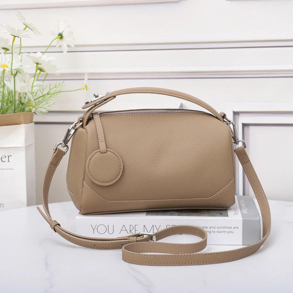 New Fashion Cowhide Handbag Versatile Shoulder Women's Bag Casual Messenger