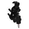 Motorrad-Handyhalter 8 Krallen 360 Grad Verstellbare Handy-Halterung Lenkerhalterung mit Vibrationsdämpfer