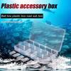 10/15/24 Grids Fishing Tackle Box Squid Jig Hard Lure Tool Case Fishing Lure Bait Hooks Storage Box for Lures Hooks for Fishing