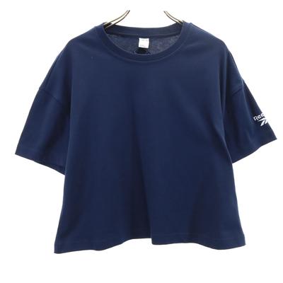 Camiseta de manga corta S Azul Marino Mujer Usado