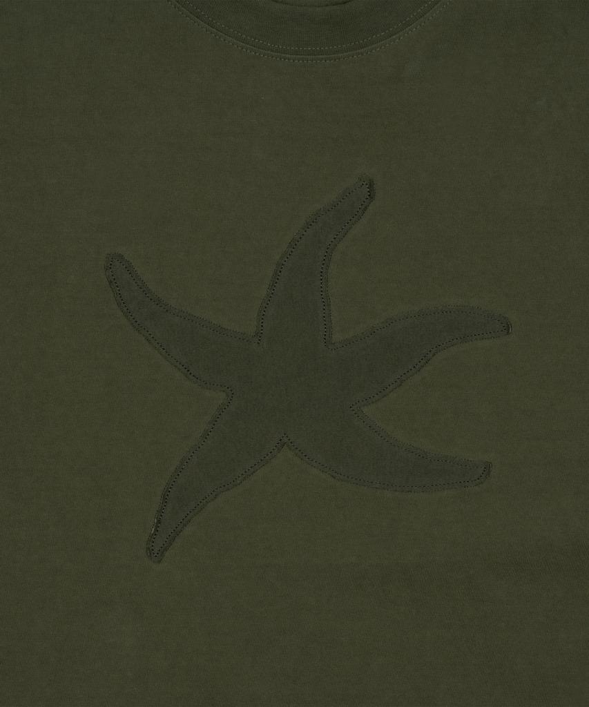 THE COLDEST MOMENT Tcm Vintage Starfish T (Khaki)