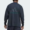 Adidas The 2024 Collection Chapter 03 Basketball Long-Sleeve Tee Unisex Tops Night-Sky-Blue JE3769