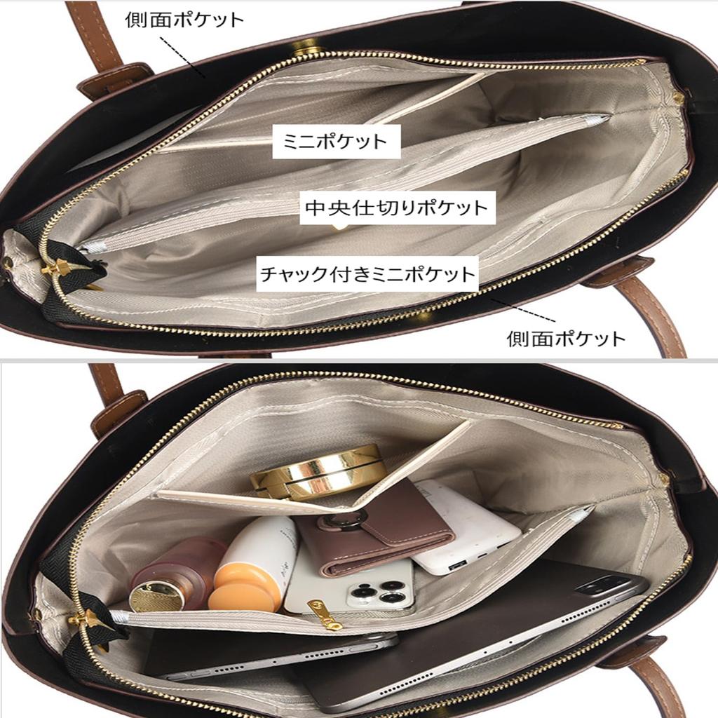 Welltude Tote Shoulder Large A4 Perfect for or Business Women's Bag, Bag, Handbag, Capacity, Size, Commuting, School, (Green)