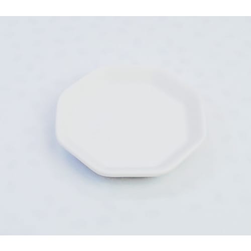 Moa Feteli (Moa Feteli) Sacred Salt, Good Luck, Octagonal, Unglazed Plate, 2 Inches (Small) (1)