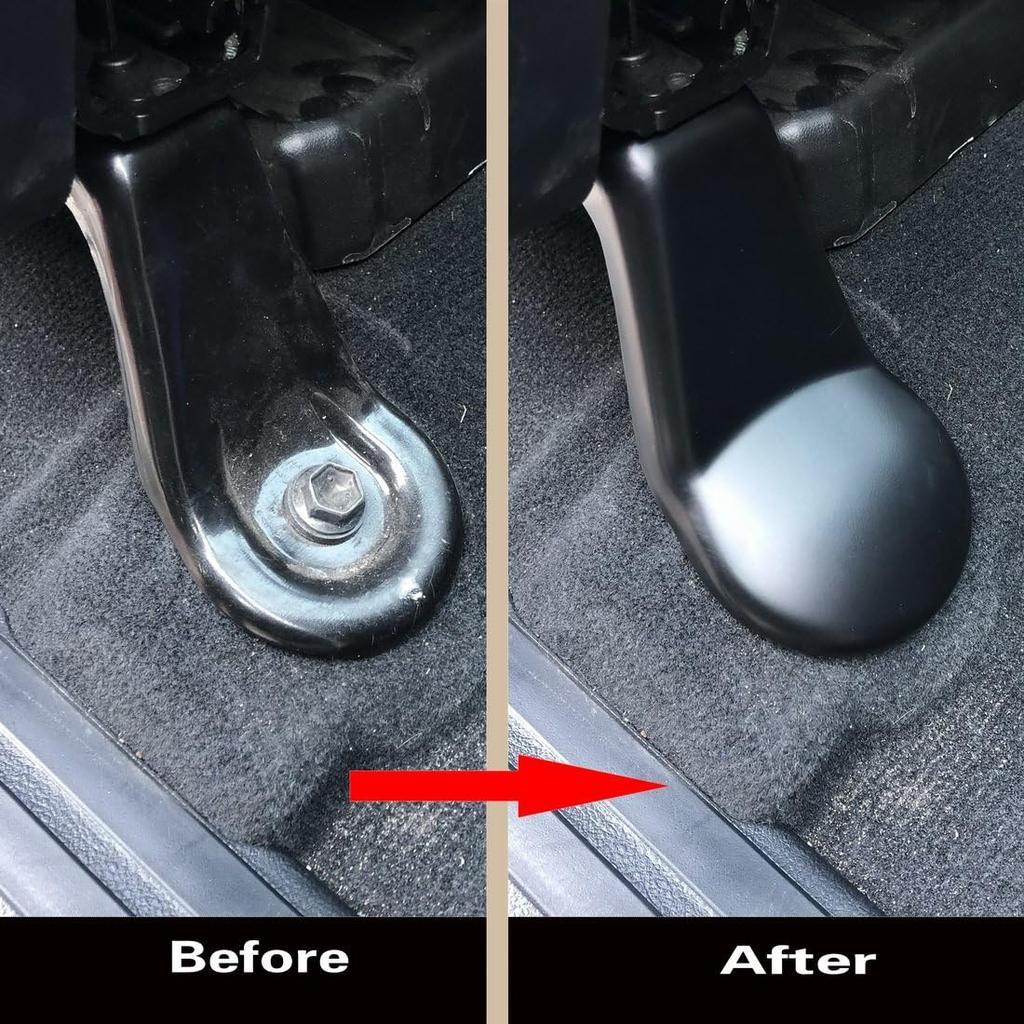 4P Anti-Dust Seat Bracket Fixing Bolts Cover Trims For 2014 2015 2016 2017 2018    Toyota Tundra