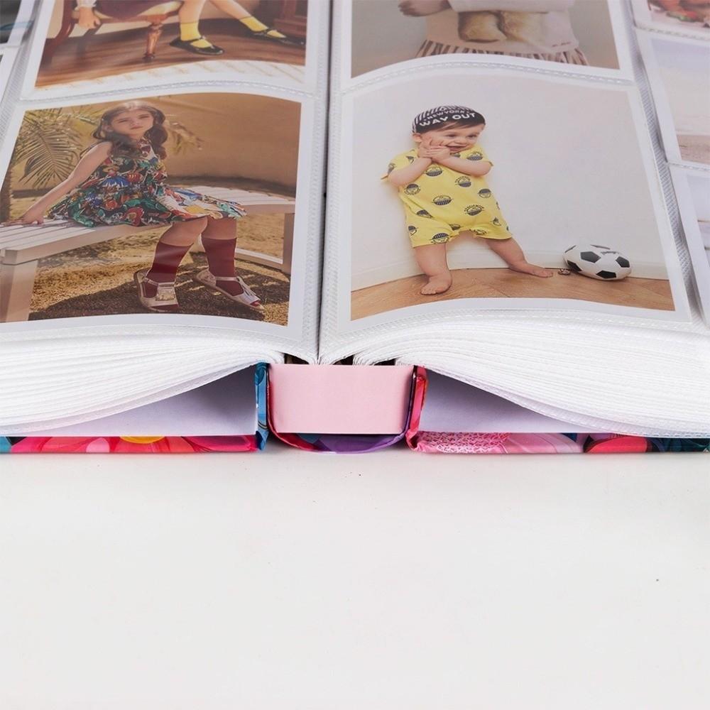 6 Zoll 500 Taschen Scrapbook-Album Laminierte Einsteck-Fotoalben Fotoaufbewahrung Aufbewahrung für Zuhause