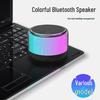 SMEBERT M2 Mini Portable Bluetooth Speaker with Colorful Lights (CN Version)