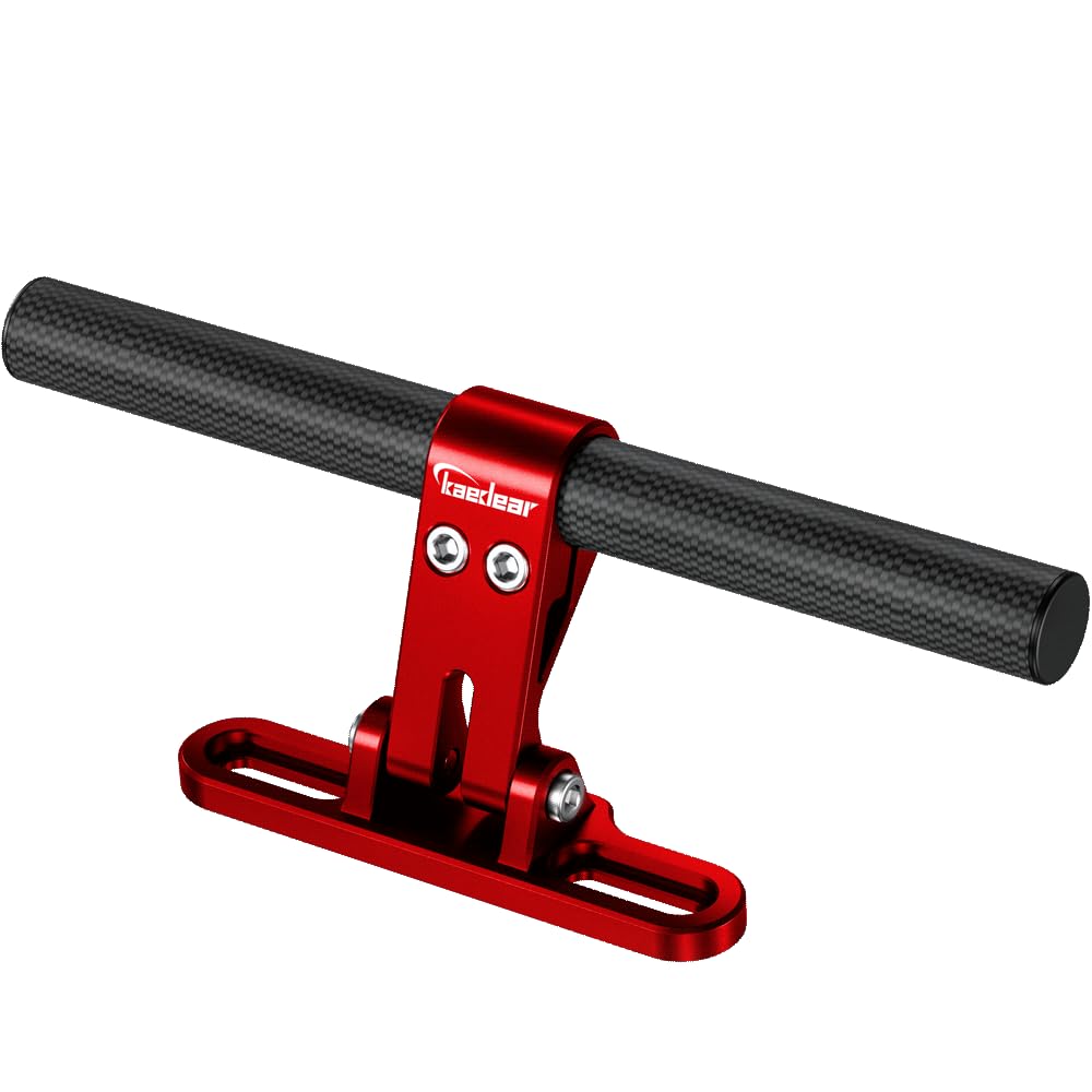 

Kaedear Рулевая стойка Зажимная планка для алюминиевого сплава и углеродного волокна 22 мм и мотоциклетные крепления KDR-H7 Многофункциональные планки, Диаметр, (красный)