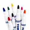 8-Color Fabric Marker Set for DIY and Kids' Graffiti