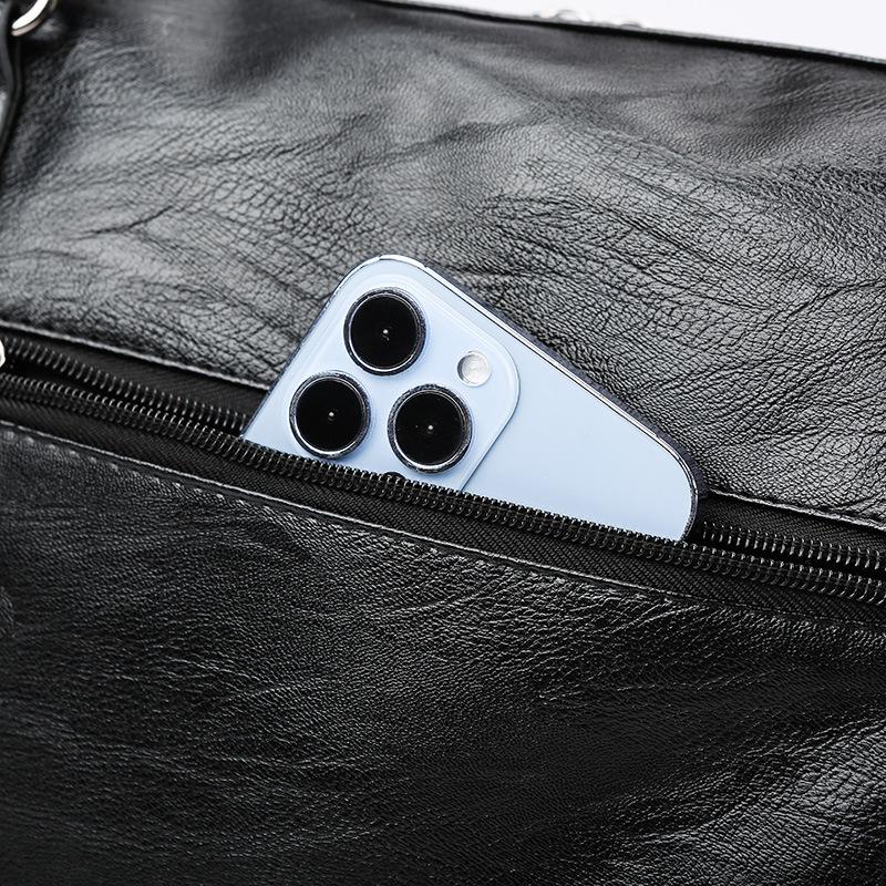 Ανδρική τσάντα ταξιδιού και γυμναστικής μεγάλης χωρητικότητας, ανθεκτική στη φθορά