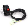 1Pcs Motorcycle Handlebar Switch Assembly Multi-function Left Turn Signal Horn Start Choke Starter Switch For 7/8" 22mm ATV/Quad