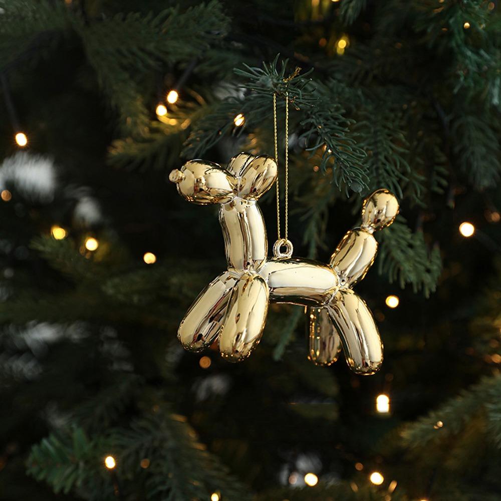 Shiny Gold Santa Claus Hanging Ornaments Snowman Merry Christmas Decor Xmas Tree Pendant Kid Gift