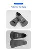 Unisex Silicone Short Swim Fins for Freestyle and Breaststroke - Professional Diving Training for Adults and Kids