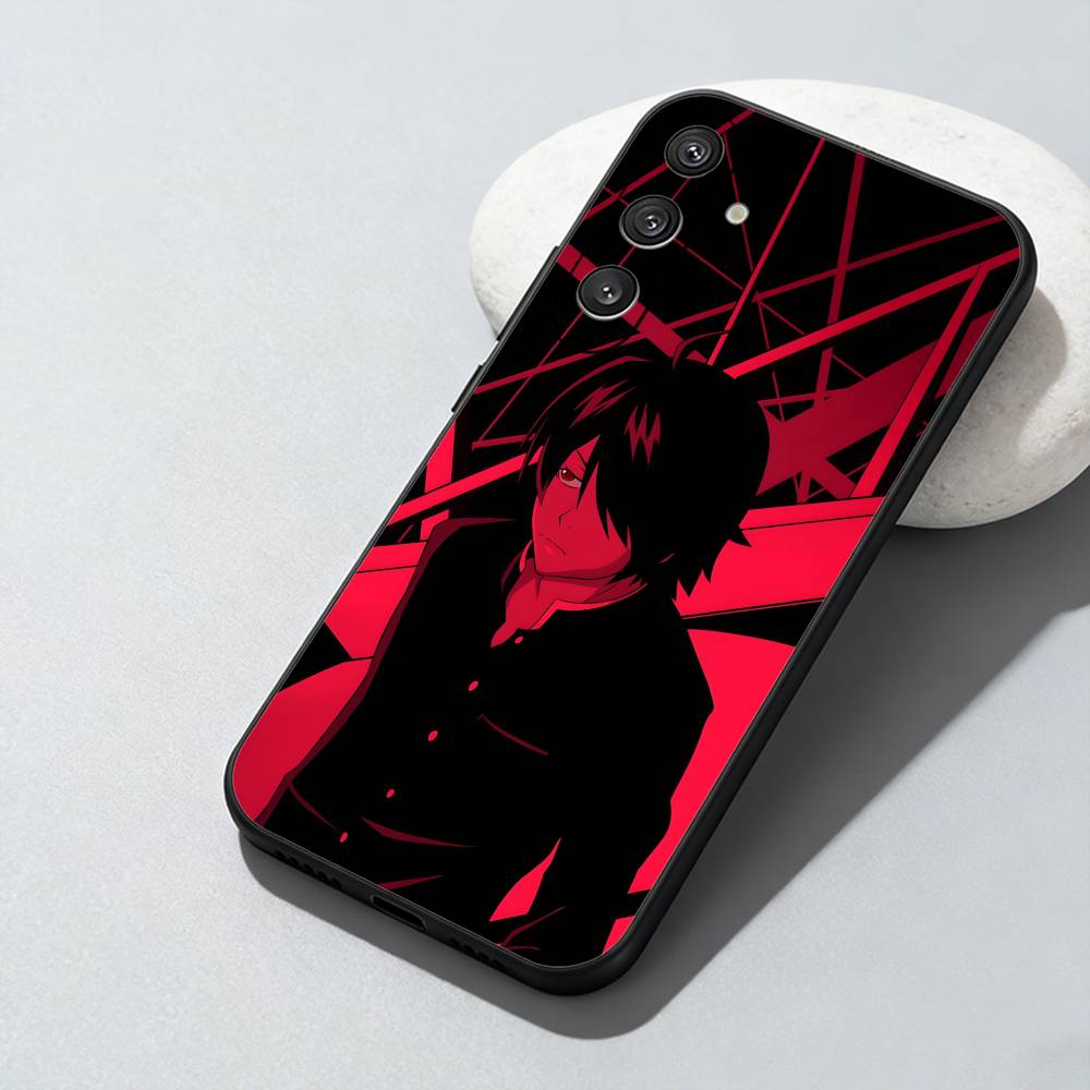 

A-Araragi From K-Kizumonogatari Phone Case For Samsung Galaxy A73,A72,A71,A70,A52,A51 Others Soft Black Cover Samsung a20s