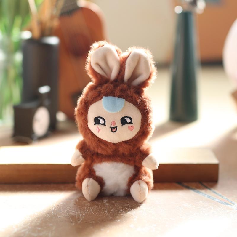 Cute Cute Baby Three-year-old Pendant Plush Toy Doll Rabbit Bag Hanging Decoration Keychain Doll Doll