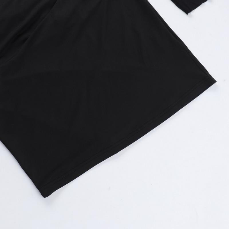 Fall Women's Dress Socialite Style One Line Shoulder Mesh Sexy Mini Short Dress