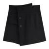 Spring 2024 Women's High-Waist Slim A-Line Skirt-Shorts: Korean Style, Irregular Design