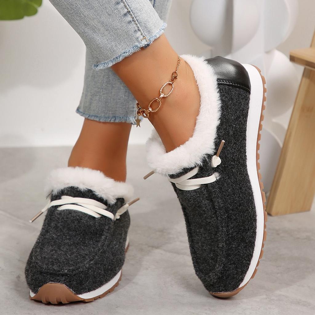 Women Winter Warm Sneakers Female Tennis Shoes Fitness Sport Shoes Ladies Trainers Anti Slip Outdoor Walking Footwear