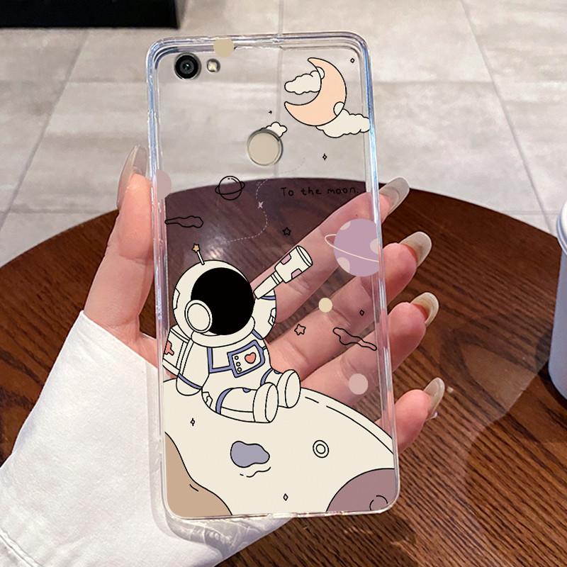 Casing For Xiaomi Redmi Note 5A Prime Capa Coque Clear Silicone Jelly Soft TPU Back Cover Cute Rabbit Cat Dinasaur Phone Case