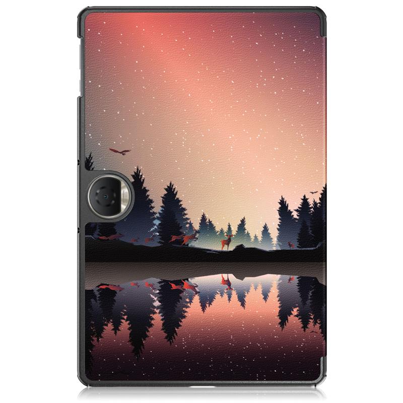 Tablet Case For Huawei Honor Pad 9 12.1 Inch 2024 Tri-Folding Folio Magnetic Smart Cover For Honor Pad 9 HEY2-W09 HEY2-W19 Tablet Cover