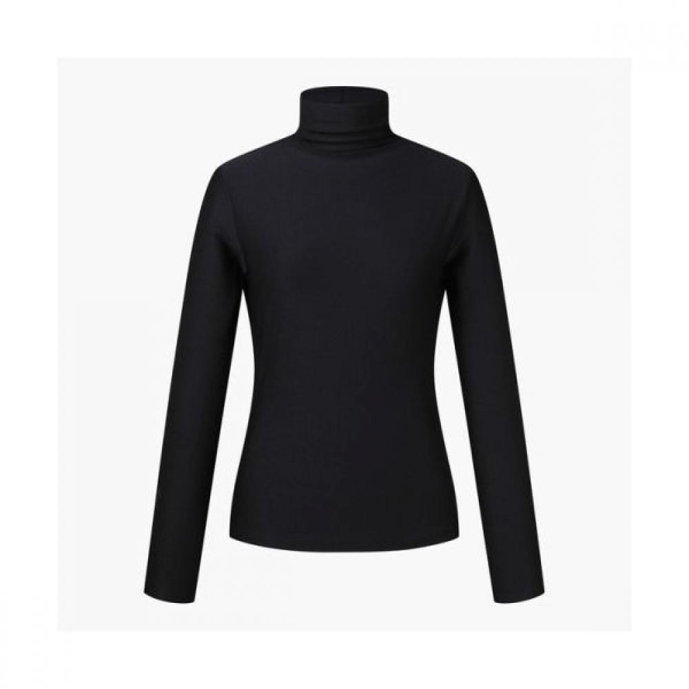 

DeScenTe Golf Женская футболка с высоким воротом в рубчик BLKGBLACK/80